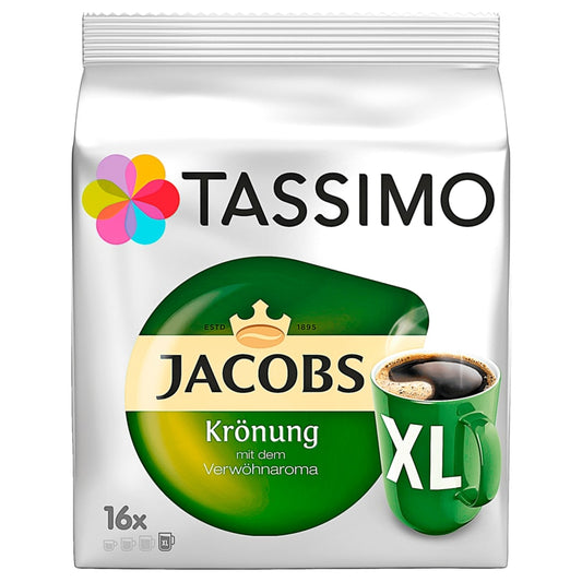 Tassimo Kaffeekapseln Jacobs Krönung 144g, 16 Kapseln