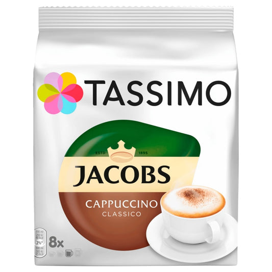 Tassimo Kaffeekapseln Jacobs Cappuccino classico 260g, 8 Kapseln