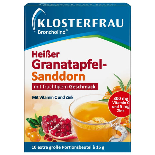 Klosterfrau Heißer Granatapfel-Sanddorn 150g - 10 Beutel