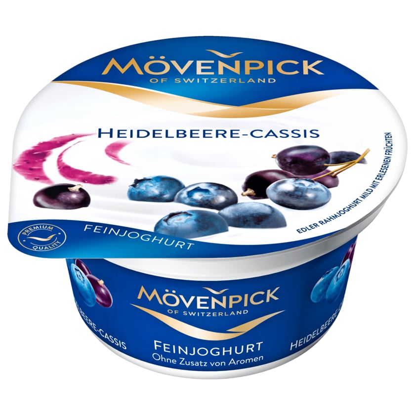 Mövenpick Feinjoghurt Heidelbeere-Cassis 150g