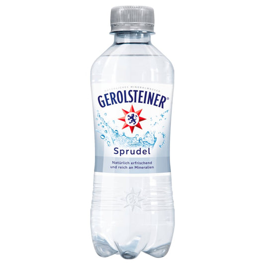 Gerolsteiner Mineralwasser Sprudel 0,33l (inkl. 0,25€ Pfand)