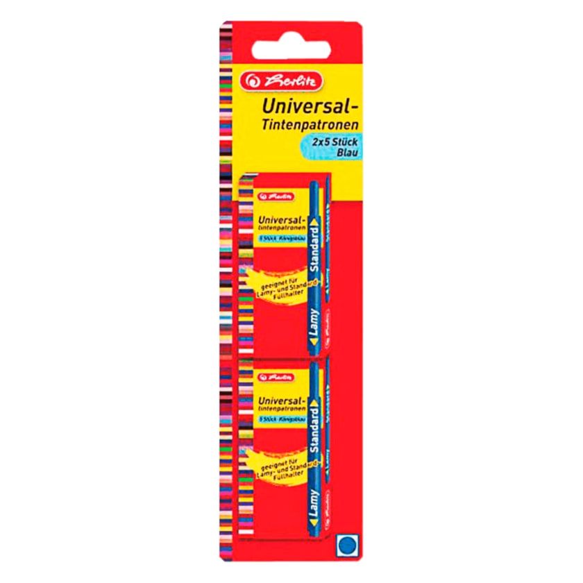 Herlitz Universal Tintenpatrone 2x5