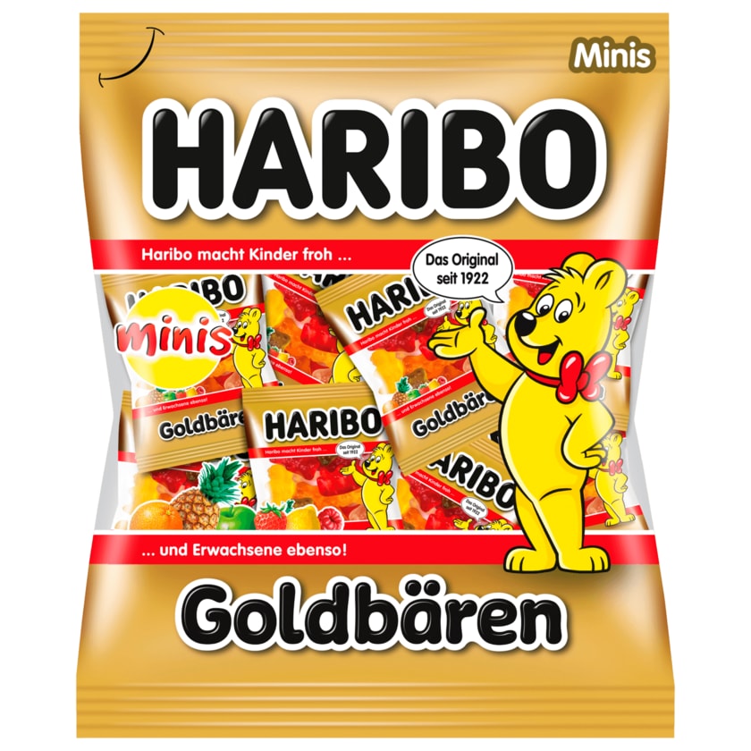 Haribo Fruchtgummi Goldbären Minis 250g