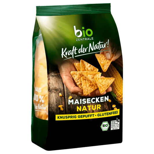 Biozentrale Bio Mais Ecken Natur 90g