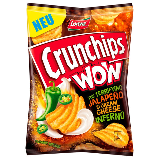 Lorenz Crunchips Wow Jalapeno 110g