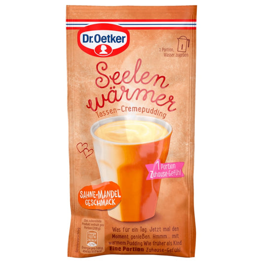 Dr. Oetker Seelenwärmer Pudding Sahne-Mandel-Geschmack 59g