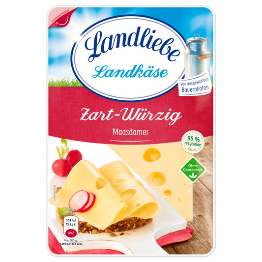 Landliebe Landkäse zart-würzig Scheiben 150g