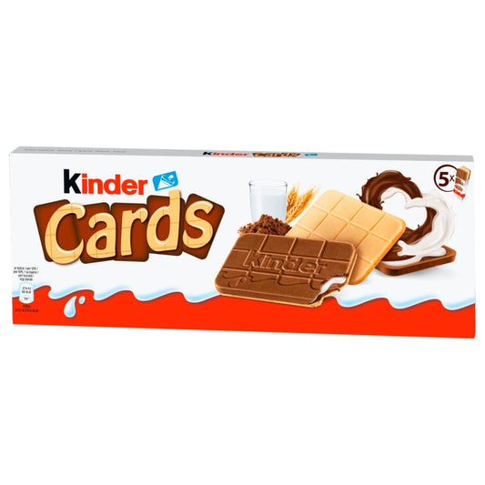 Kinder Cards 128g, 5 Stück