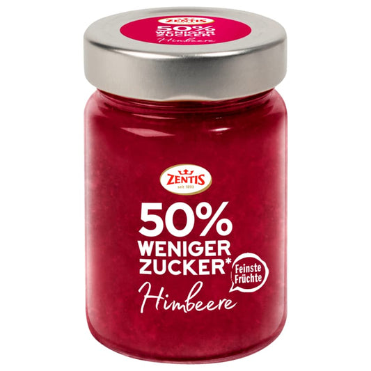 Zentis 50% weniger Zucker Himbeere 195g