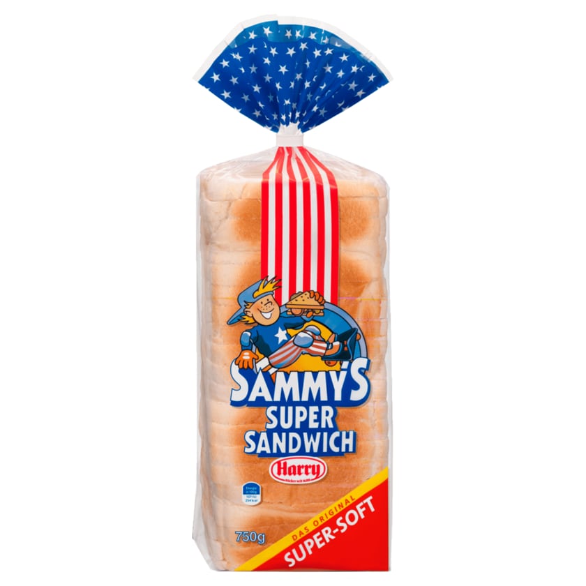 Harry Sammys Super Sandwich 750g