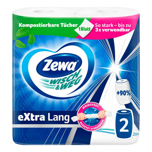 Zewa Wisch & Weg extra lang Original 2x86 Blatt