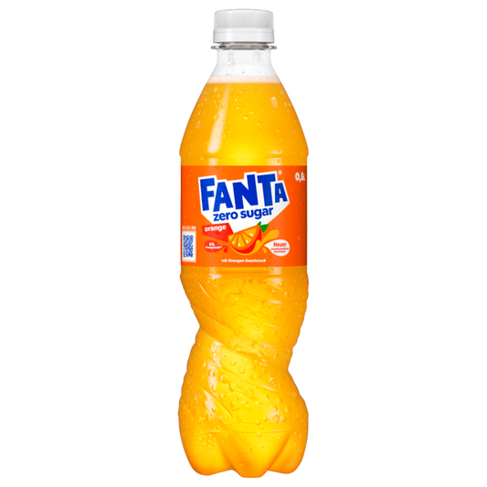 Fanta Orange Zero 0,5l (inkl. 0,25€ Pfand)