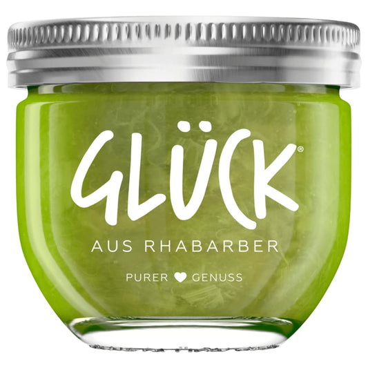 Glück Fruchtaufstrich Rhabarber 230g