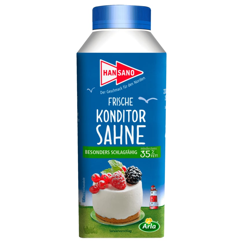 Hansano Frische Konditor Sahne 35% 330g