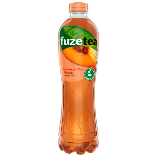 Fuze Tea Schwarzer Tee Pfirsich 1,25l (inkl. 0,25€ Pfand)