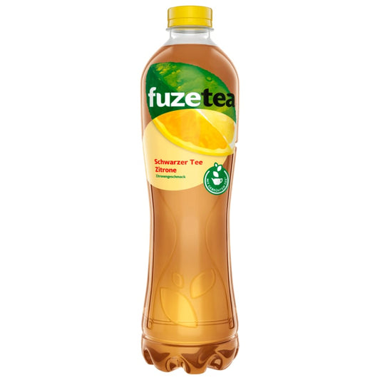 Fuze Tea Schwarzer Tee Zitrone 1,25l (inkl. 0,25€ Pfand)