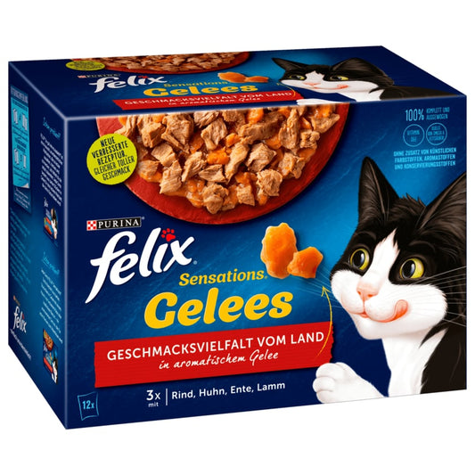 Purina felix Sensations Gelee Geschmacksvielf...