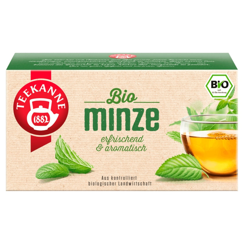 Teekanne Bio Minze 24g, 18 Beutel