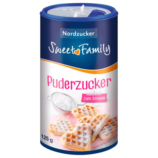 Sweet Family Puderzucker im Streuer 125g