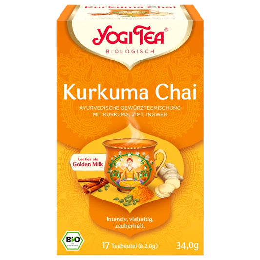 Yogi Tea Bio Tee Kurkuma Chai 34g 17 Beutel