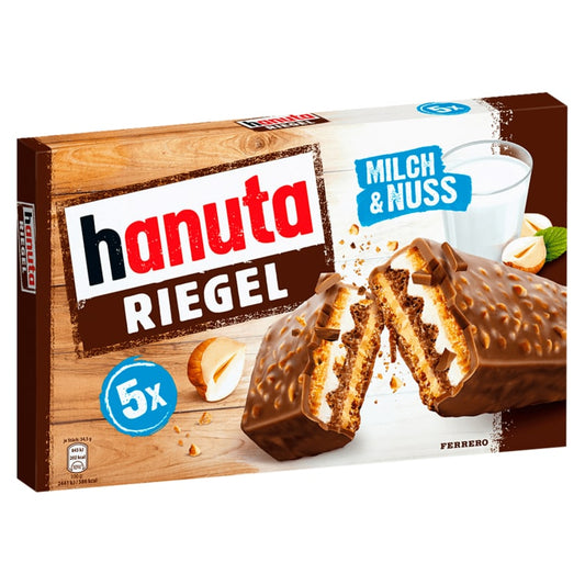 Hanuta Riegel 5 Stück 172,5g