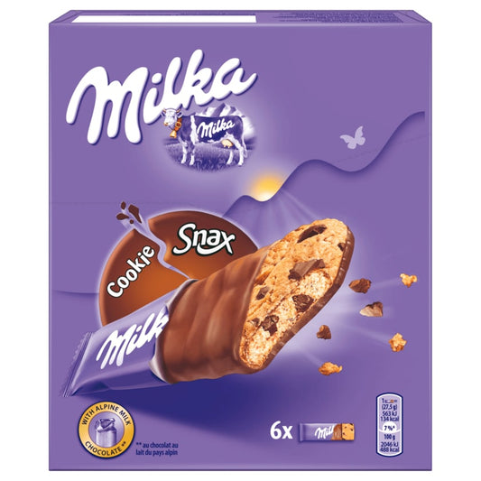 Milka Cookie Snax 165g