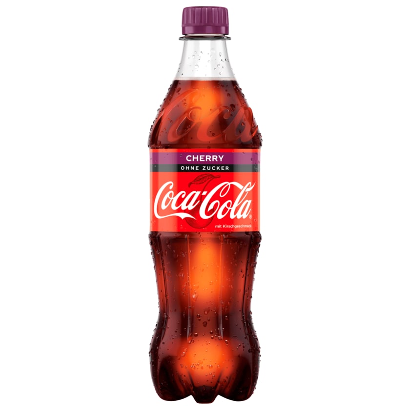 Coca-Cola Cherry ohne Zucker 0,5l (inkl. 0,25€ Pfand)