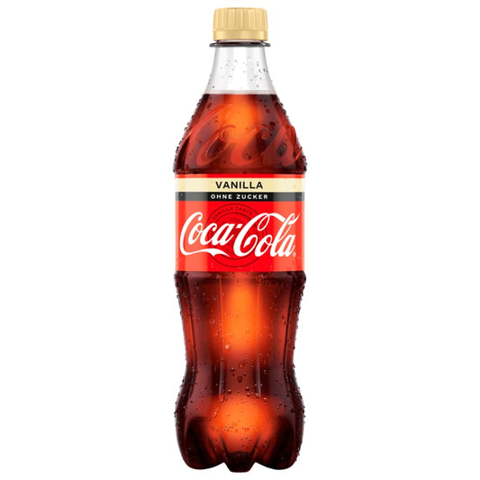 Coca Cola Vanilla Ohne Zucker 0,5l (inkl. 0,25€ Pfand)