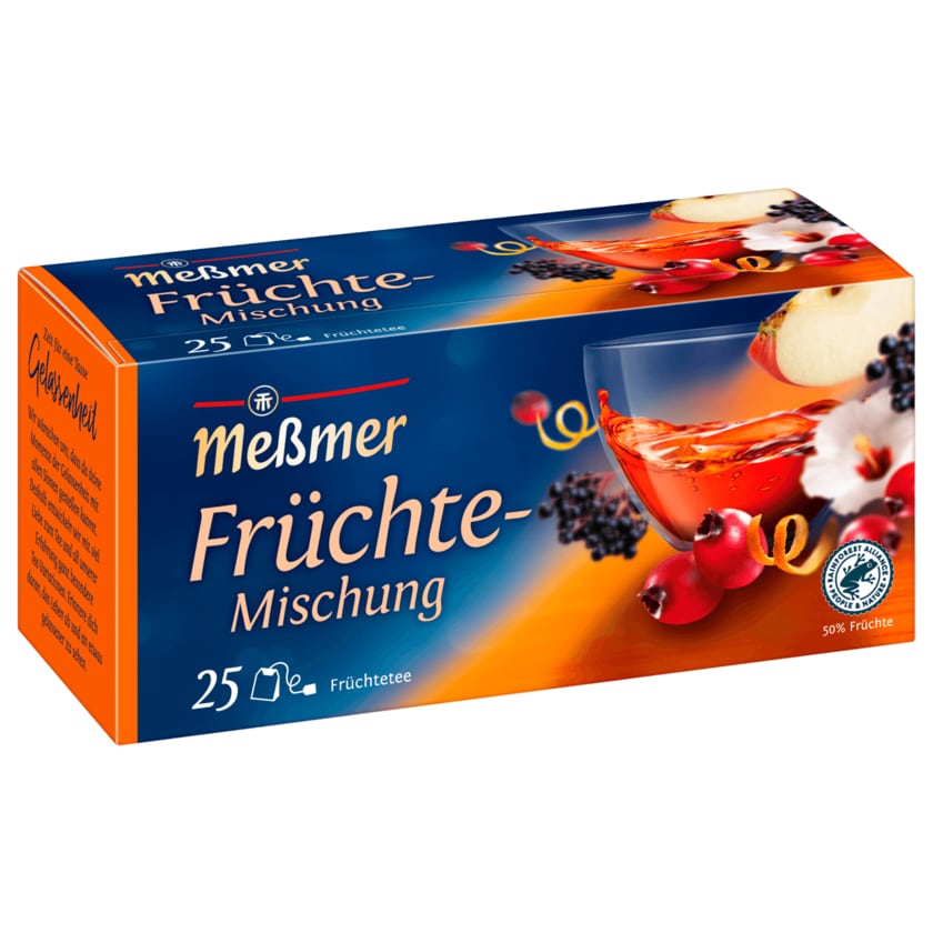 Meßmer Früchte-Mischung 75g, 25 Beutel