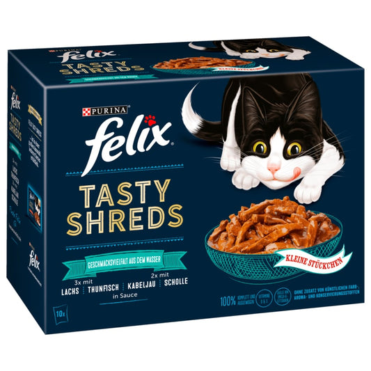 Purina felix Tasty Shreds Geschmacksvielfalt aus...