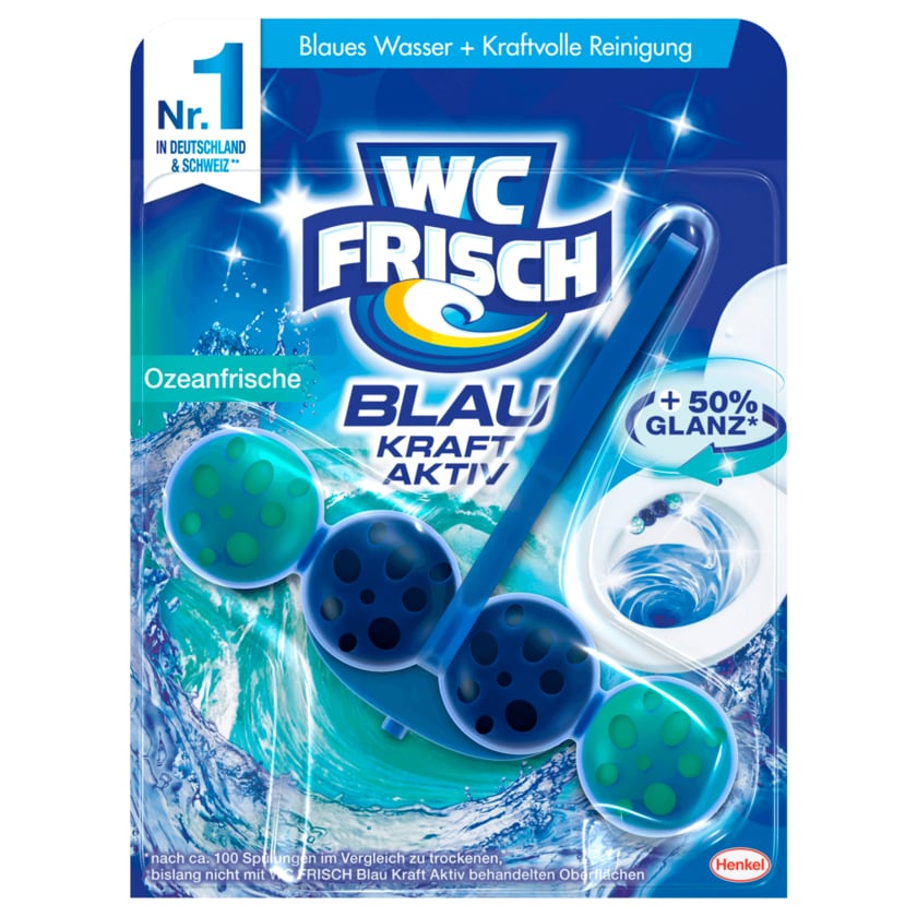 WC Frisch Kraft-Aktiv Blau Ozeanfrische 50g