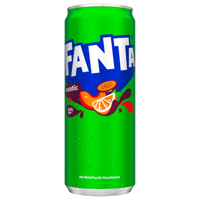 Fanta Exotic 0,33l (inkl. 0,25€ Pfand)