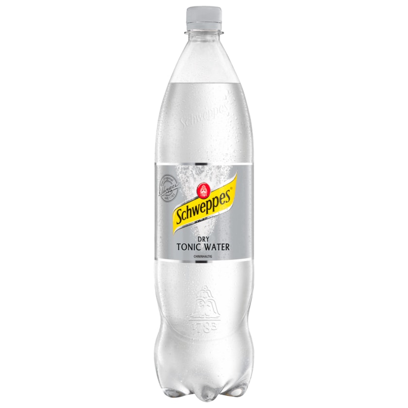 Schweppes Dry Tonic Water 1,25l (inkl. 0,25€ Pfand)