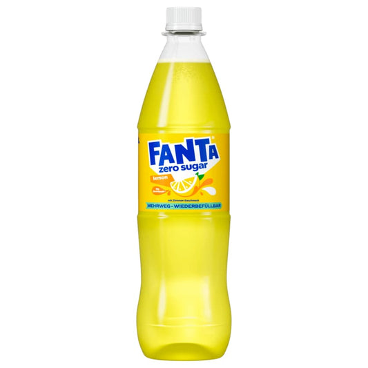 Fanta Lemon Ohne Zucker 1L (inkl. 0,25€ Pfand)