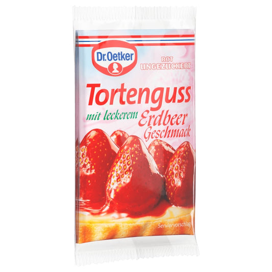 Dr. Oetker Tortenguss Erdbeer 36g