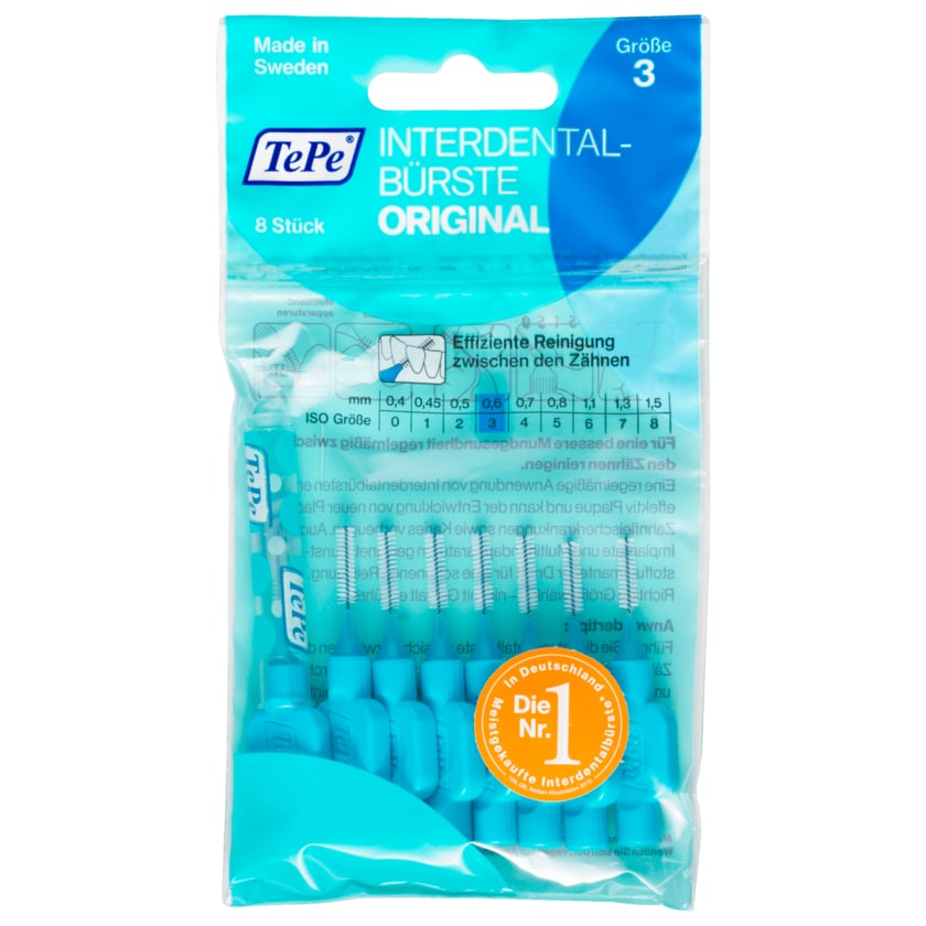 Tepe Interdentalbürste Original Gr.3 8 Stück