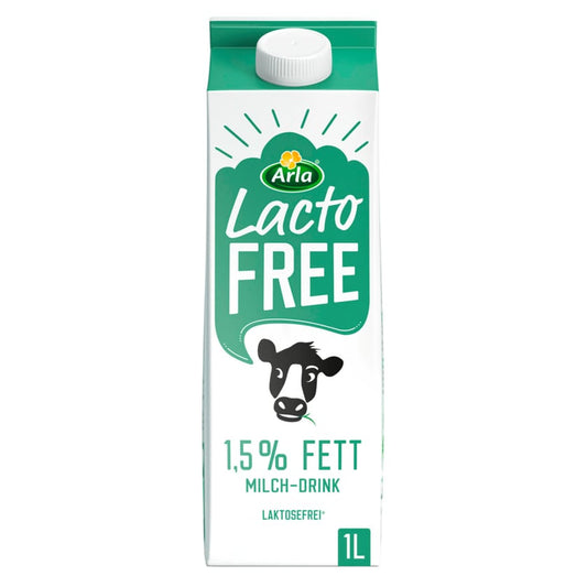 Arla LactoFree Laktosefreie Milch 1,5% 1l