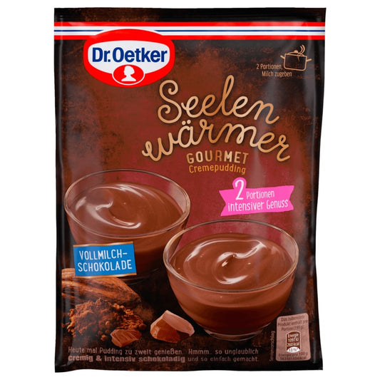 Dr. Oetker Seelenwärmer Gourmet Pudding Schokolade Vollmilch...