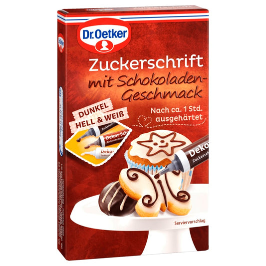 Dr. Oetker Zuckerschrift Schokolade 75g