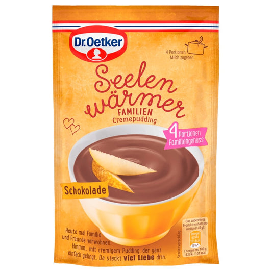 Dr. Oetker Seelenwärmer Familien Pudding Schokolade 99g