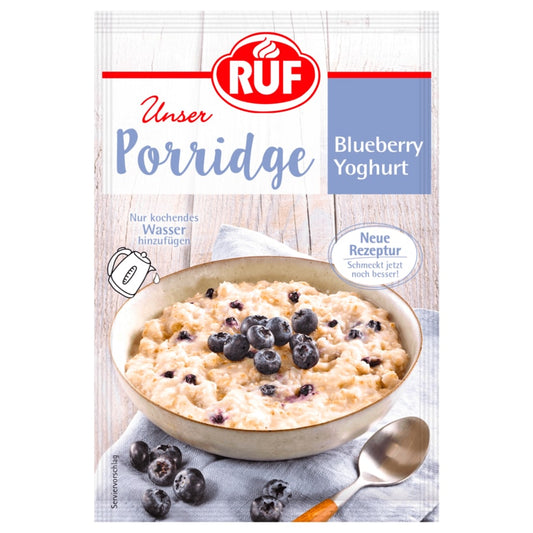 Ruf Porridge Blueberry Yoghurt 65g