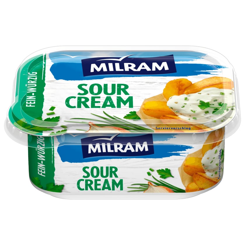 Milram Sour Cream mit Frühlingskräutern 185g