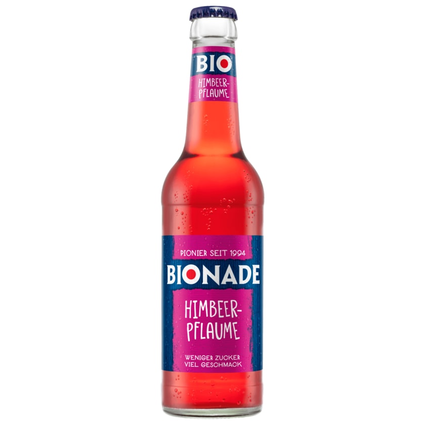 Bionade Bio Himbeer-Pflaume 0,33l