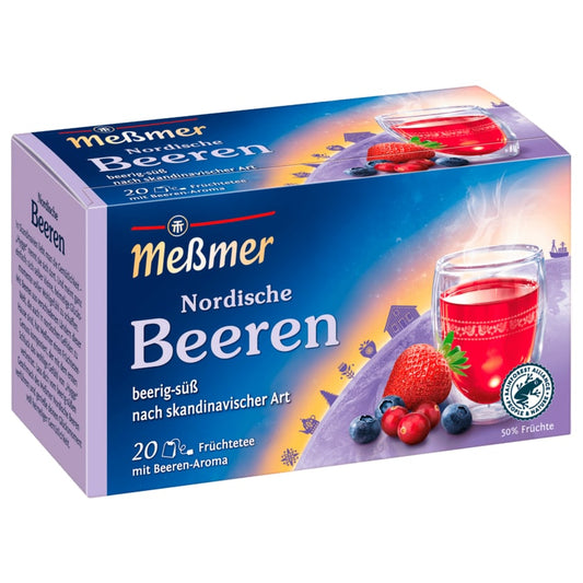 Meßmer Nordische Beeren 50g, 20 Beutel