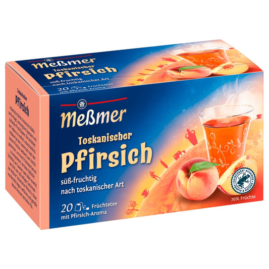 Meßmer Toskanischer Pfirsich 50g, 20 Beutel