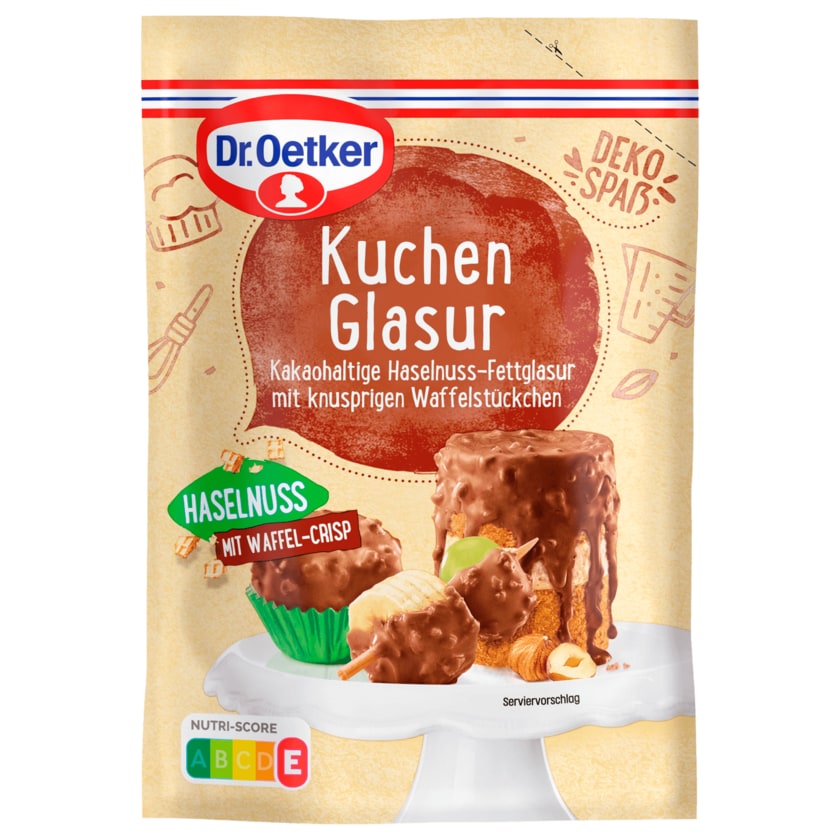 Dr. Oetker Haselnuss Glasur 150g