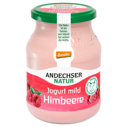 Andechser Natur Bio Demeter Jogurt mild Himbeere 500g