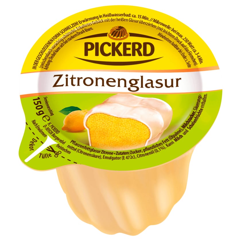 Pickerd Zitronenglasur 150g