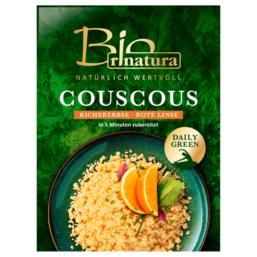 Rinatura Bio Couscous Kichererbse rote Linse 400g