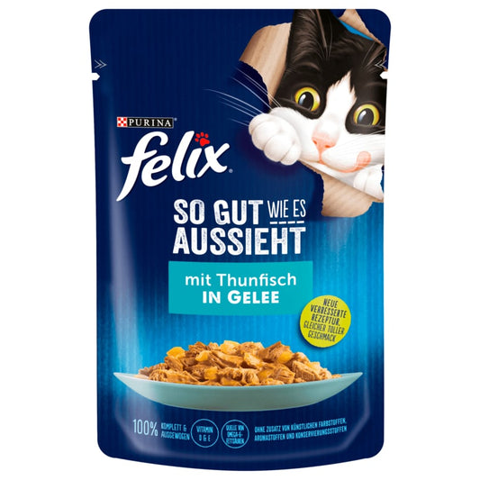 Purina Felix Thunfisch in Gelee 85g